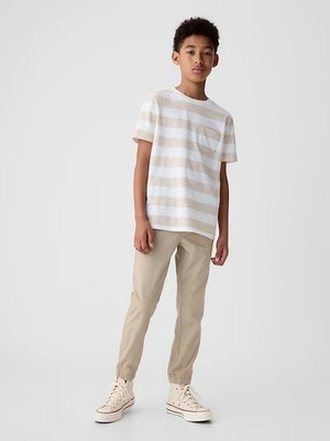 Gap Kids Everyday Khaki Joggers Boys Size Small S