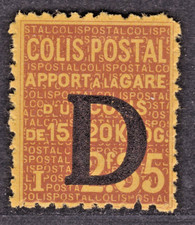 TIMBRE 1938 FRANCE COLIS POSTAUX N° 132-N**. TB- VOIR SCAN RV-