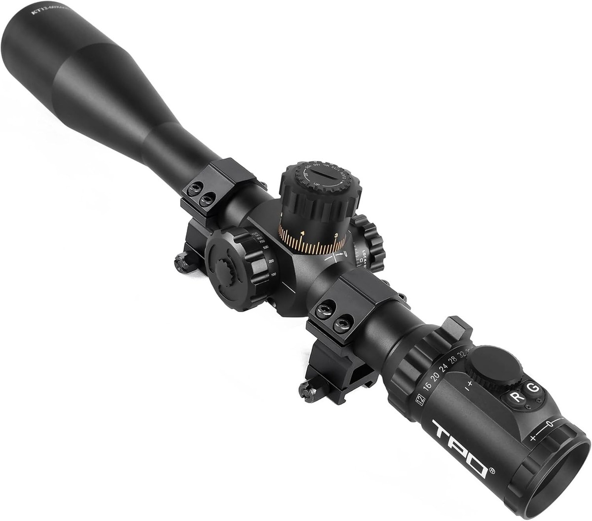 12-60X60SAL Long Range Rifle Scope 35mm Tube Side Parallax