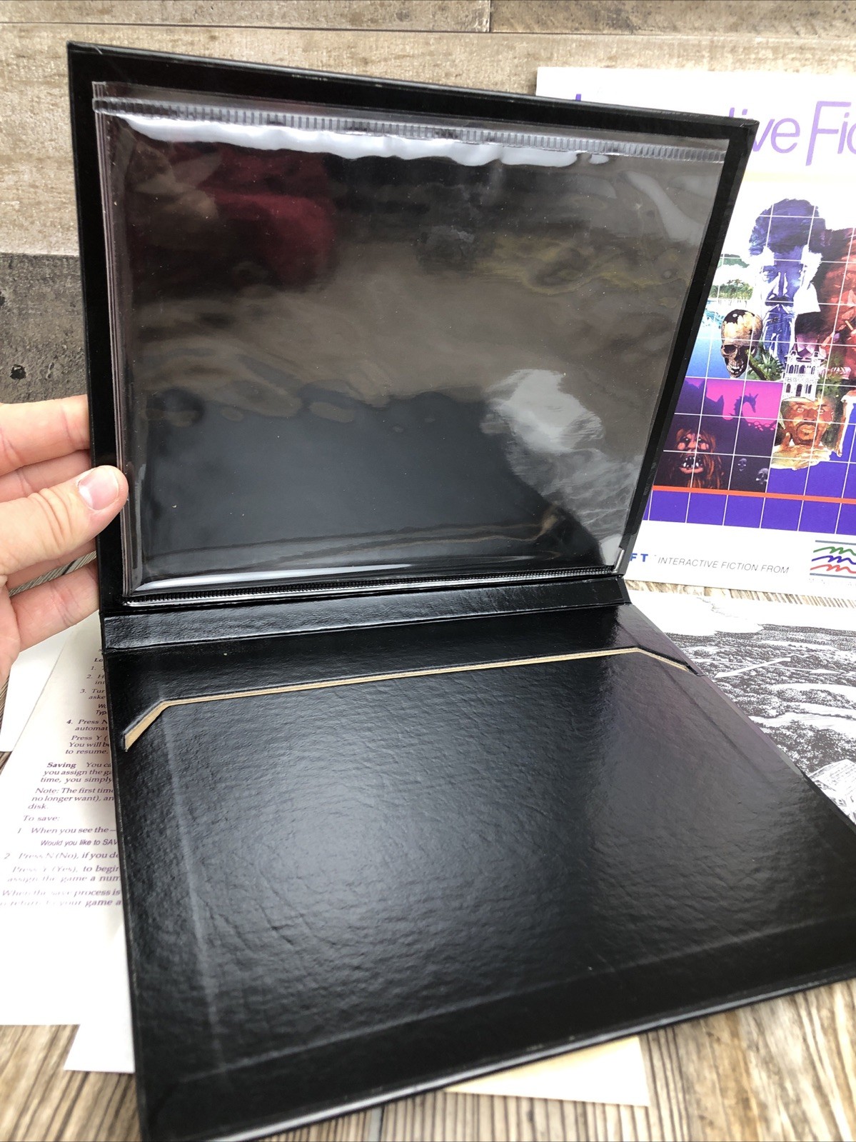 1985 Stephen King The Mist Angelsoft Apple II Computer Game