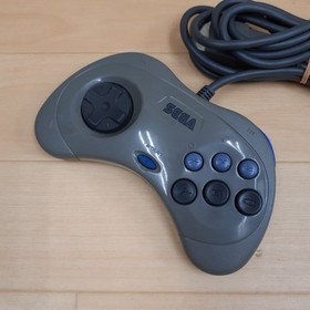 Sega Saturn Console Bundle 2 Controllers 6 Games & memory NTSC-J HST-3220 White