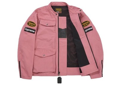 Supreme Vanson Leather Cordura Jacket | eBay