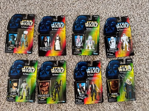 POTF Star Wars 8 New Figures Lot