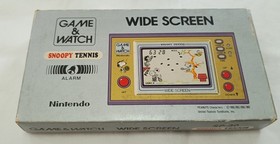 Nintendo Game ＆ Watch Snoopy Tennis Boxed Japan NOS