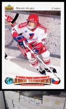 1991-92 Upper Deck Czech World Juniors #99 Martin Straka - SV