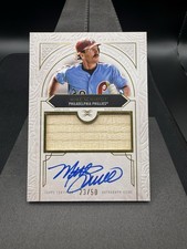 2025 Topps Definitive Collection Mike Schmidt Bat Auto 23/50