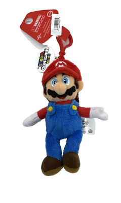 Universal Orlando Epic Universe Super Nintendo World Mario Plush Keychain New