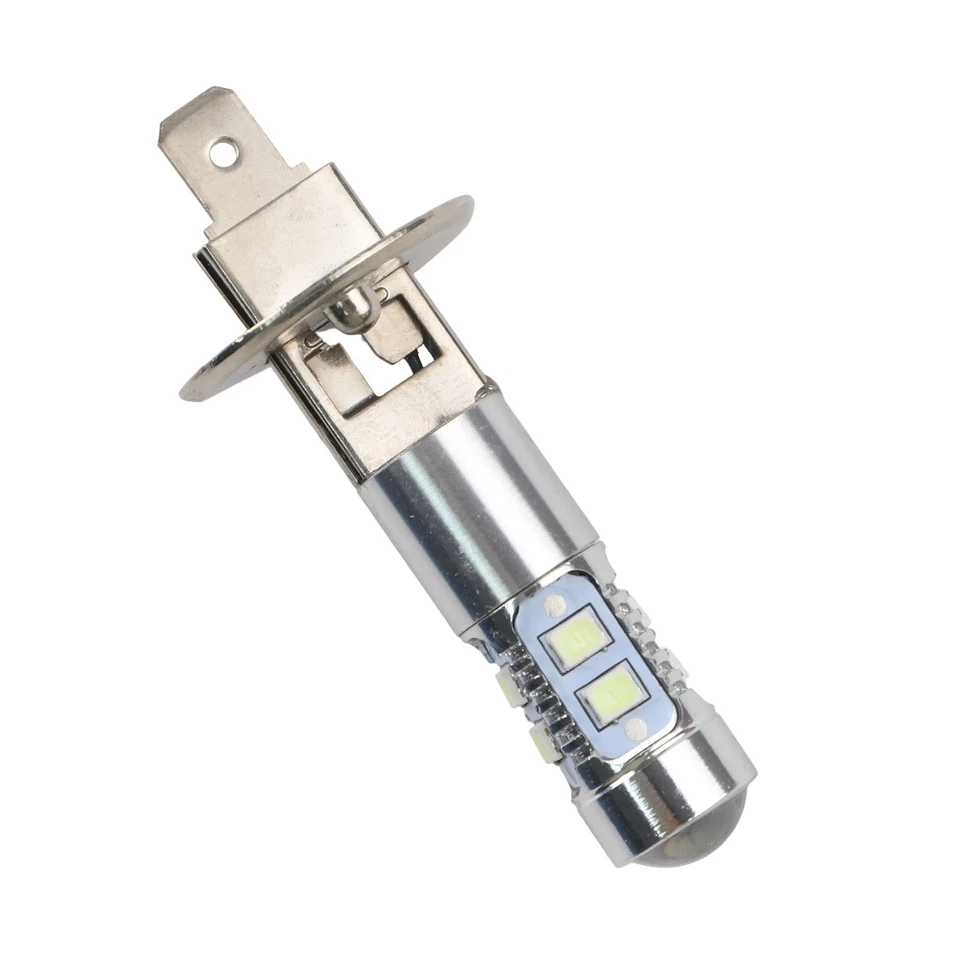 2 H1 LED Fog Headlight Bulbs 8000K Ice Blue Highlow Beam for Better Visibility - Image 2 of 4