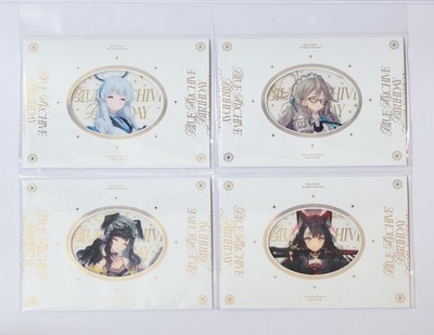 Blue Archive Birthday Collection Card Set 4 Akane Hibiki Wakamo Noa Japan