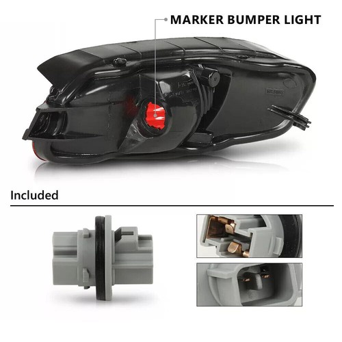 Left Side Rear bumper Reflector Light For Lexus RX330 RX350 RX400 2004-2008 2009 - Picture 8 of 11