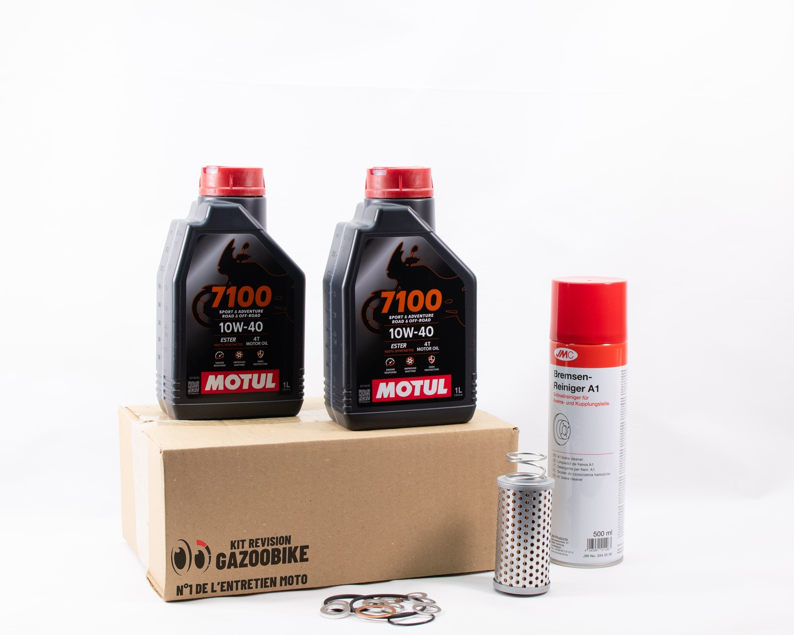 Kit Vidange Moto Guzzi NTX 650 Anti-Usure avec Huile Motul 7100