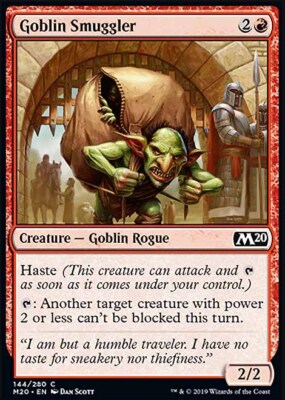 MTG Magic the Gathering Goblin Smuggler (144/357) Core Set 2020 LP