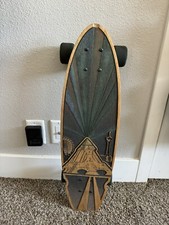 Skateboard Bear Walker Cruiser personalizzato - Freccia verde x design Las Vegas, quercia!