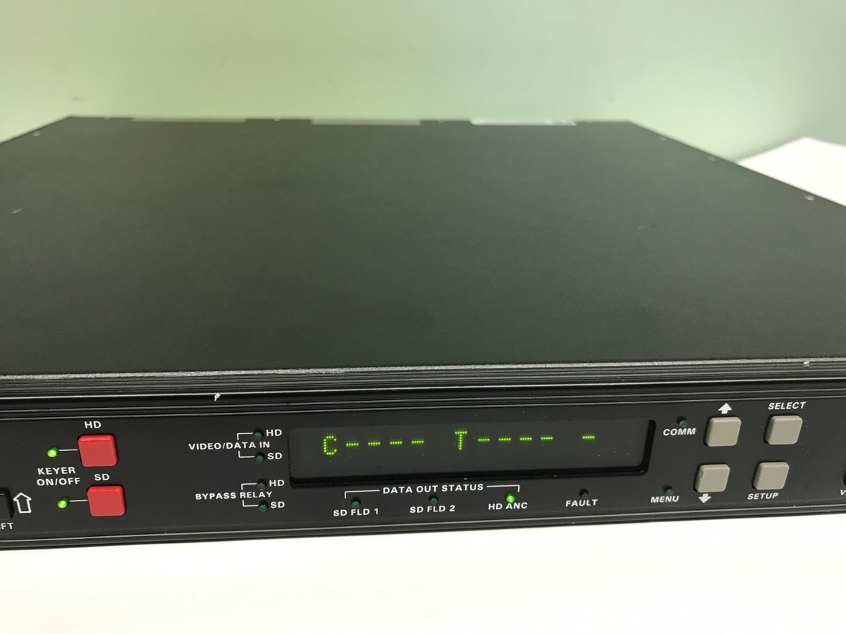 Evertz HD9084 HD DTV Closed Caption Encoder | eBay Evertz HD9084 HD DTV Closed Caption Encoder | eBay