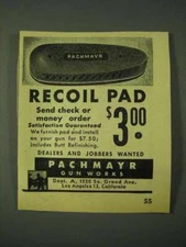 1946 Pachmayr Recoil Pad Ad
