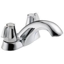 Delta Classic 2-Handle Centerset Bathroom Faucet Chrome-Certified Refurbished