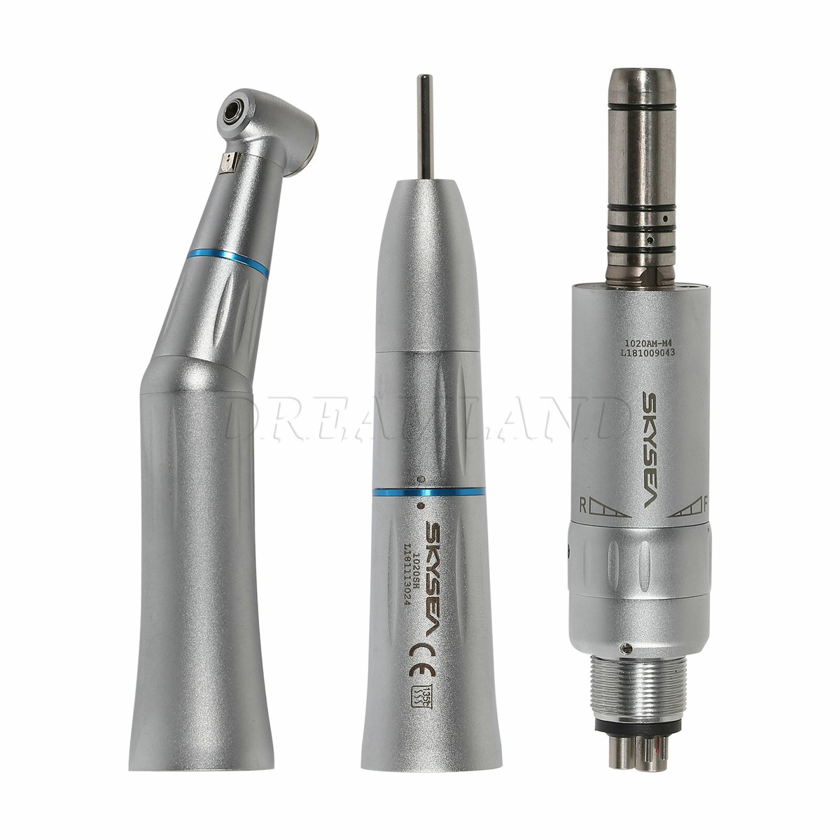 Dental E-TYPE Inner Water Spray Low Speed Contra Angle 1:1 Handpiece EI - Foto 4