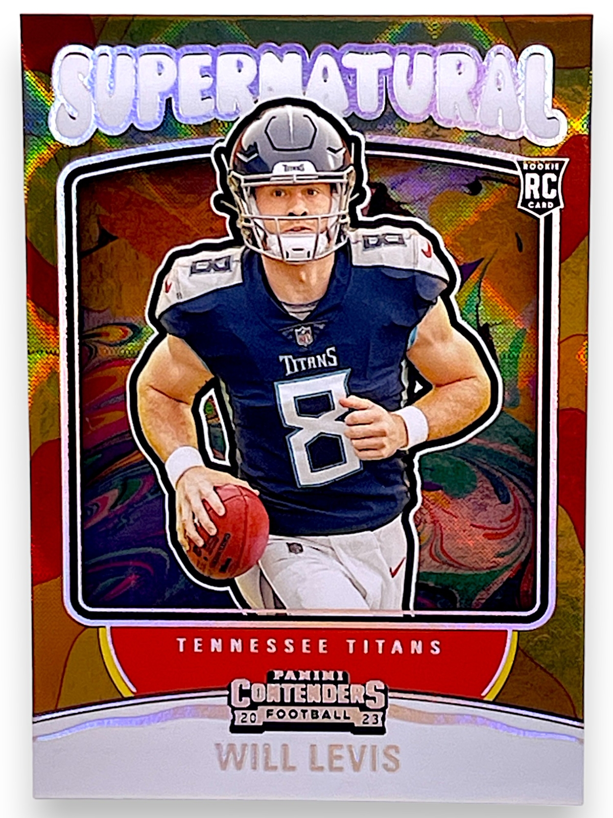 2023 Panini Contenders #5 Will Levis Supernatural Silver