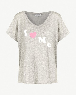 New Wildfox Couture I love Me Myself Romeo Vneck Tee T-shirt  Top