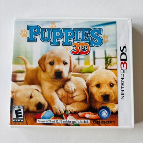 Puppies 3D for Nintendo 3DS Ubisoft Complete CIB SHIPS FAST!