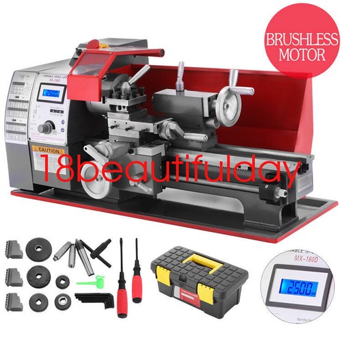 New 600w Automatic Mini Metal Lathe Variable-Speed Milling Machine MX-180