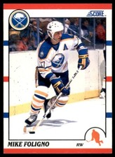1990 Score #133 Mike Foligno