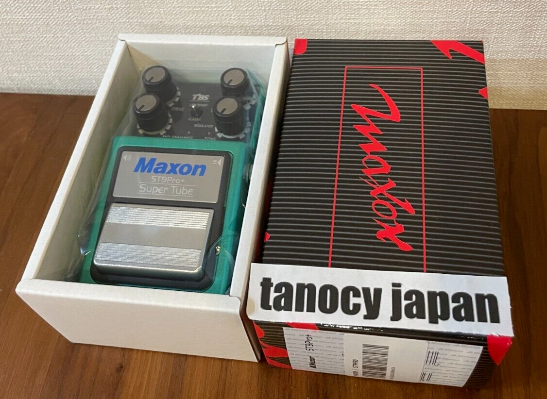 Maxon ST9Pro+ Super Tube Overdrive Guitar Effects Pedal