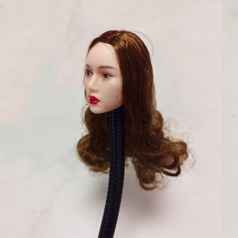 16 Asian Jin Yuzhen Beauty Girl Head Sculpt For 12" Female Pale PH