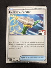 electric generator pokemon card value Amazon.com: Electric Generator 170/198 - Scarlet & Violet - Pokemon Trainer  x4 Card Lot main image 1