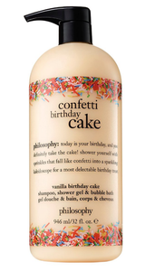 philosophy vanilla cake