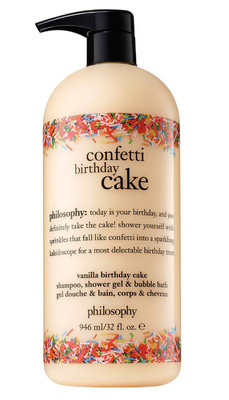 Philosophy Confetti Vanilla Birthday Cake Luxury 32fl oz ...