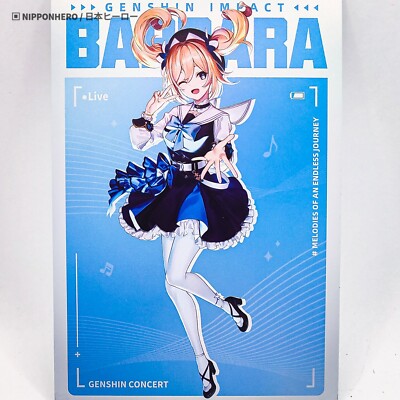 Genshin Impact BARBARA CONCERT OUTFIT Postcard 2022 Holographic