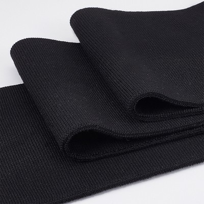 1pc Polycotton Ribbing Fabric for Cuffs Waistbands Neckline Collar Trim Knitted