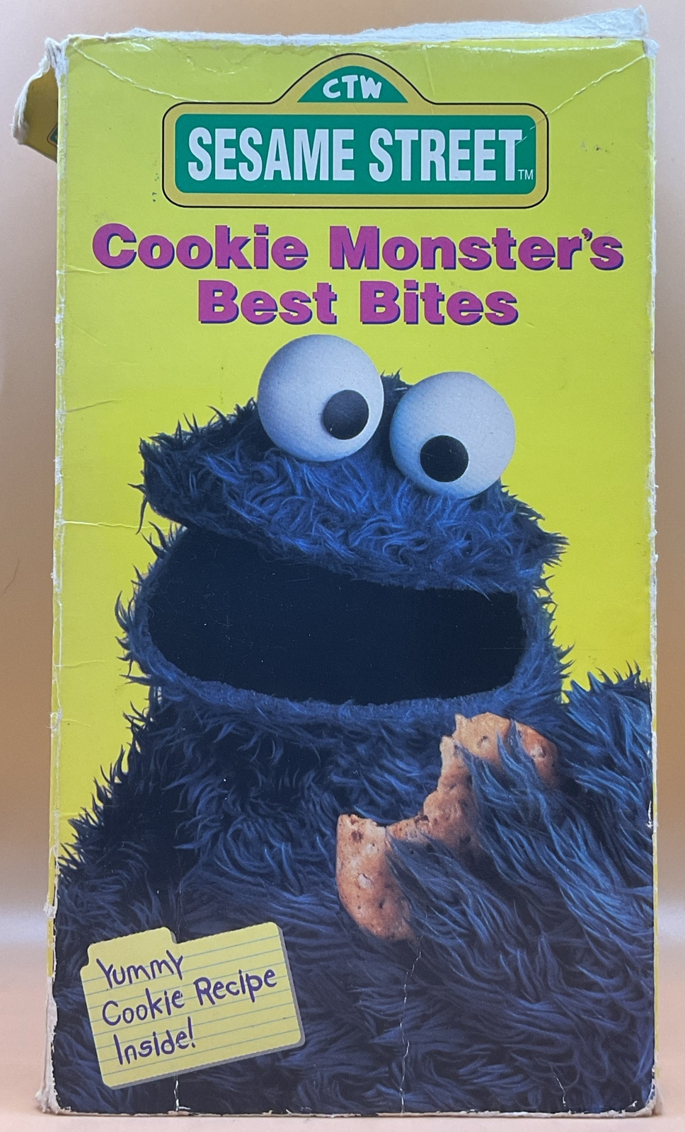 Sesame Street Cookie Monsters Best Bites VHS 1995 **Buy 2 Get 1 Free