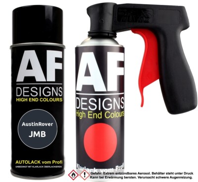 Spraydosen Griff Set für AustinRover JMB Midnight Blue Klarlack Handgriff