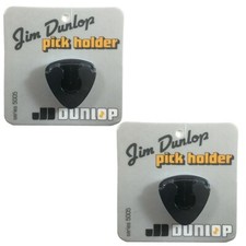 Dunlop Guitar Pick Holder 2-Pack Attach to Strap or Guitar