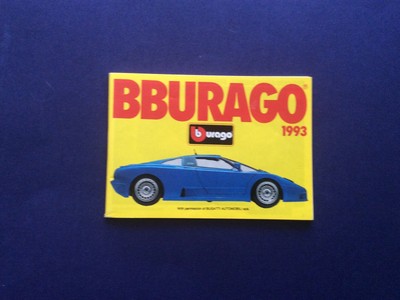 BBURAGO Vintage Small Pocket Catalogue 1993 🚘 | eBay Australia