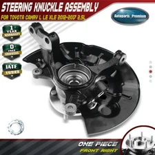 Front RH Steering Knuckle & Wheel Hub Bearing Assembly for Toyota Camry 12-17 LE