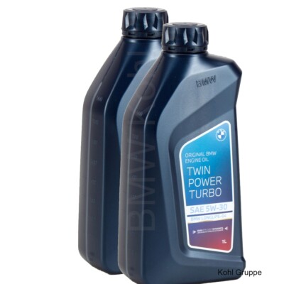 2 Liter original BMW TwinPower Turbo Motoröl Öl 5W30 LongLife LL-04 