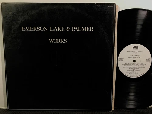 EMERSON LAKE & PALMER Works LP ATLANTIC SD 2 7000 STEREO 1977 ELP Palm Beach