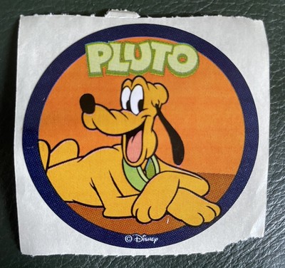 Walt Disney World Pluto Sticker Theme Park Exclusive Cast Member