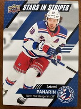 2021 UD National Hockey Card Day Stars And Stripes USA-7 Artemi Panarin