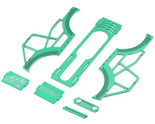 Furitek Raptor Aluminum Frame Kit Green Seafoam Axial SCX24 FRU2108 FUR2108 - Picture 3 of 4