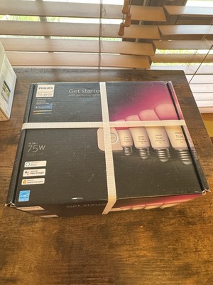 Philips Hue A19 Smart LED Bulb Starter Kit (4 pack)