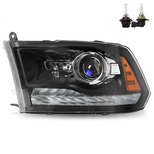 Fit 2013-2018 Ram Truck/Pickup LED Projector Headlights LH Driver Side Headlamp