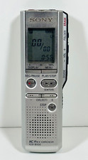 Sony ICD-B100 16 MB, 8 Hours Handheld Digital Voice Recorder - TESTED