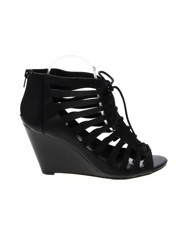 Maurices Women Black Wedges 6.5 | eBay