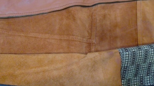 Leather Garment Bag Brown Tan Hanging Vintage EXCELLENT Top Quality - Picture 6 of 11