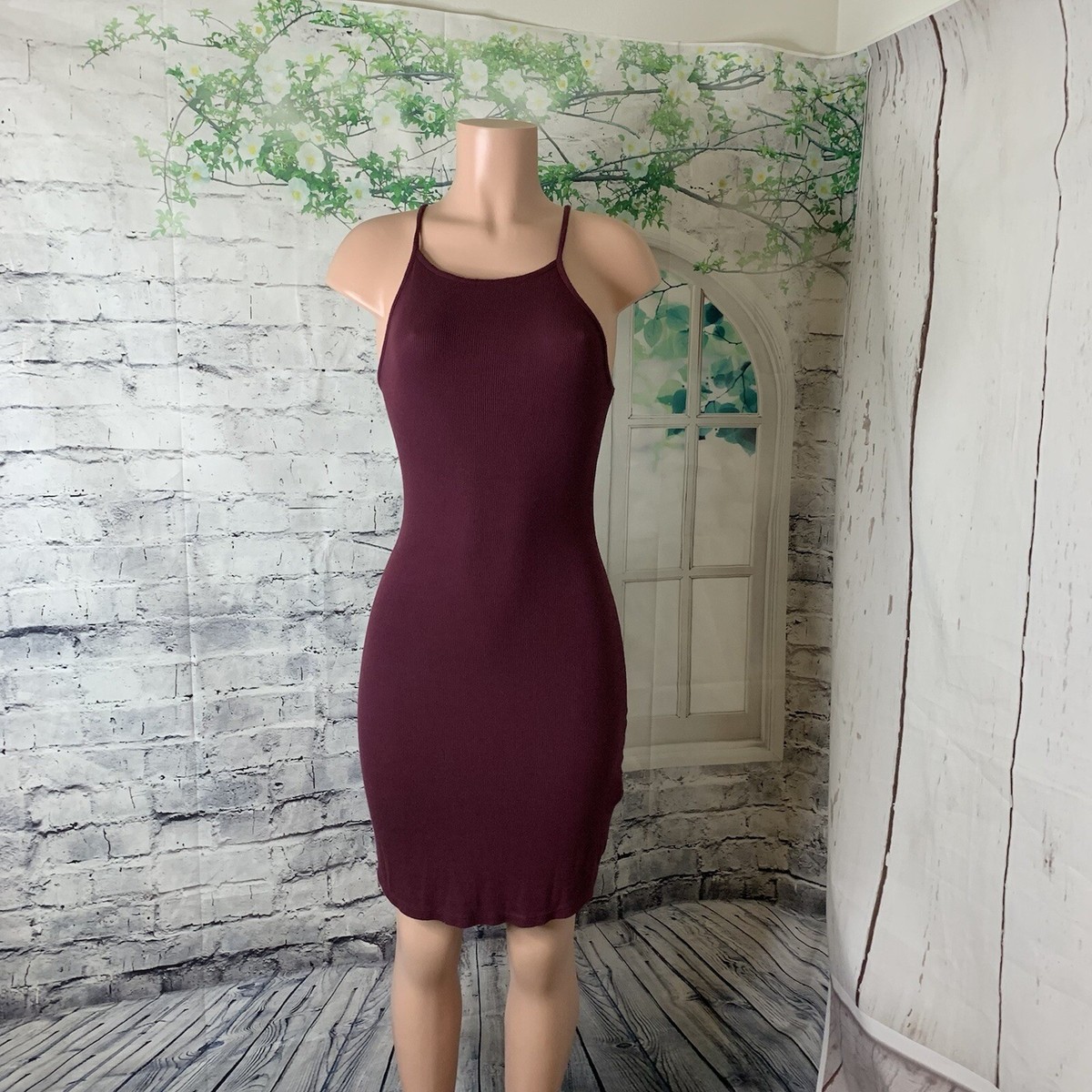 burgundy bodycon dress forever 21 Velvet Bodycon Mini Dress