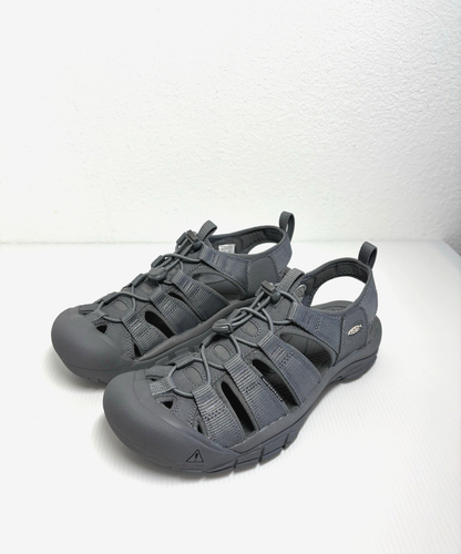 NEU Keen 1027122 Newport H2 einfarbig stahlgrau Sandale Herren Größe 9,5 EU 42,5